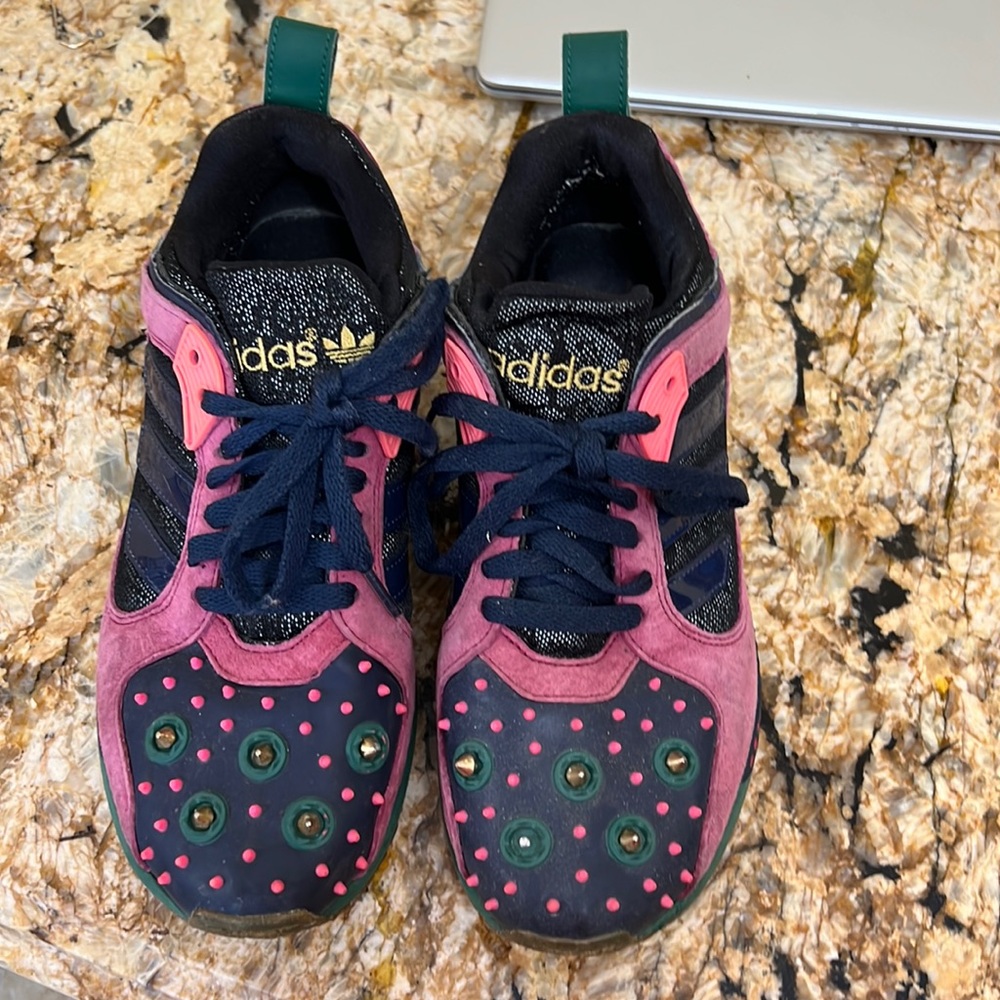 Adidas sneakers collaboration with Mary Katrantzou  . Size 9 1/2. S18